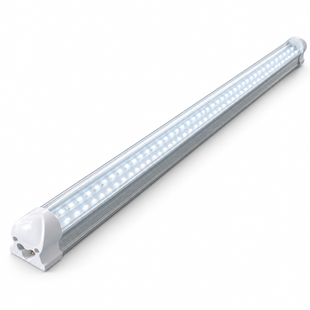 Линейный фитосветильник T8 60 см 20W 96 LED для растений &mdash; естественный белый свет 6000К CWT8-060-20W96LED фото