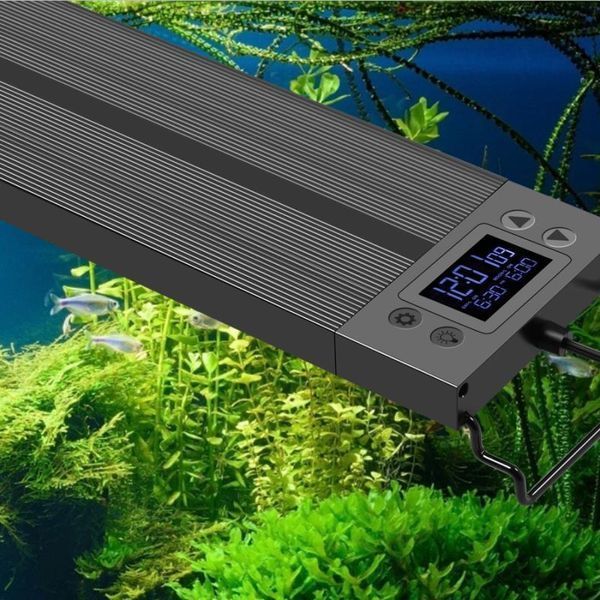 Світильник для акваріума 45 см LED 24 Вт з таймером і програмуванням